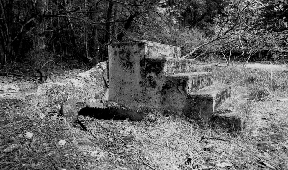 Abandoned steps