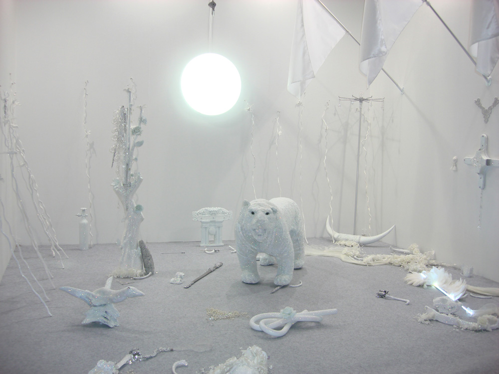 Installation view of Wishes, Lies, Dreams by Sarawut Chutiwongpeti