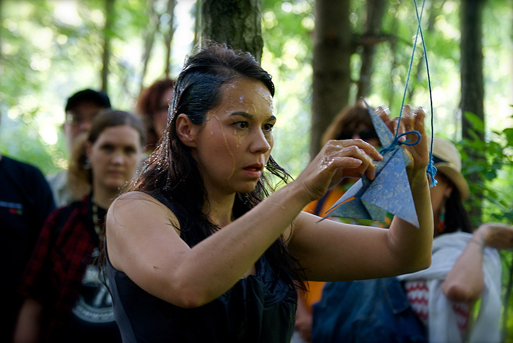 A still from Untitled Performance by Tanya Lukin Linklater